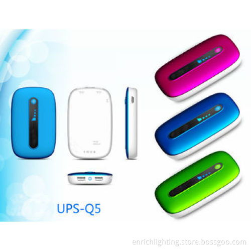 2014 New 13,000mAh, Dual Output Round Portable Power Bank, 5V-1.5A